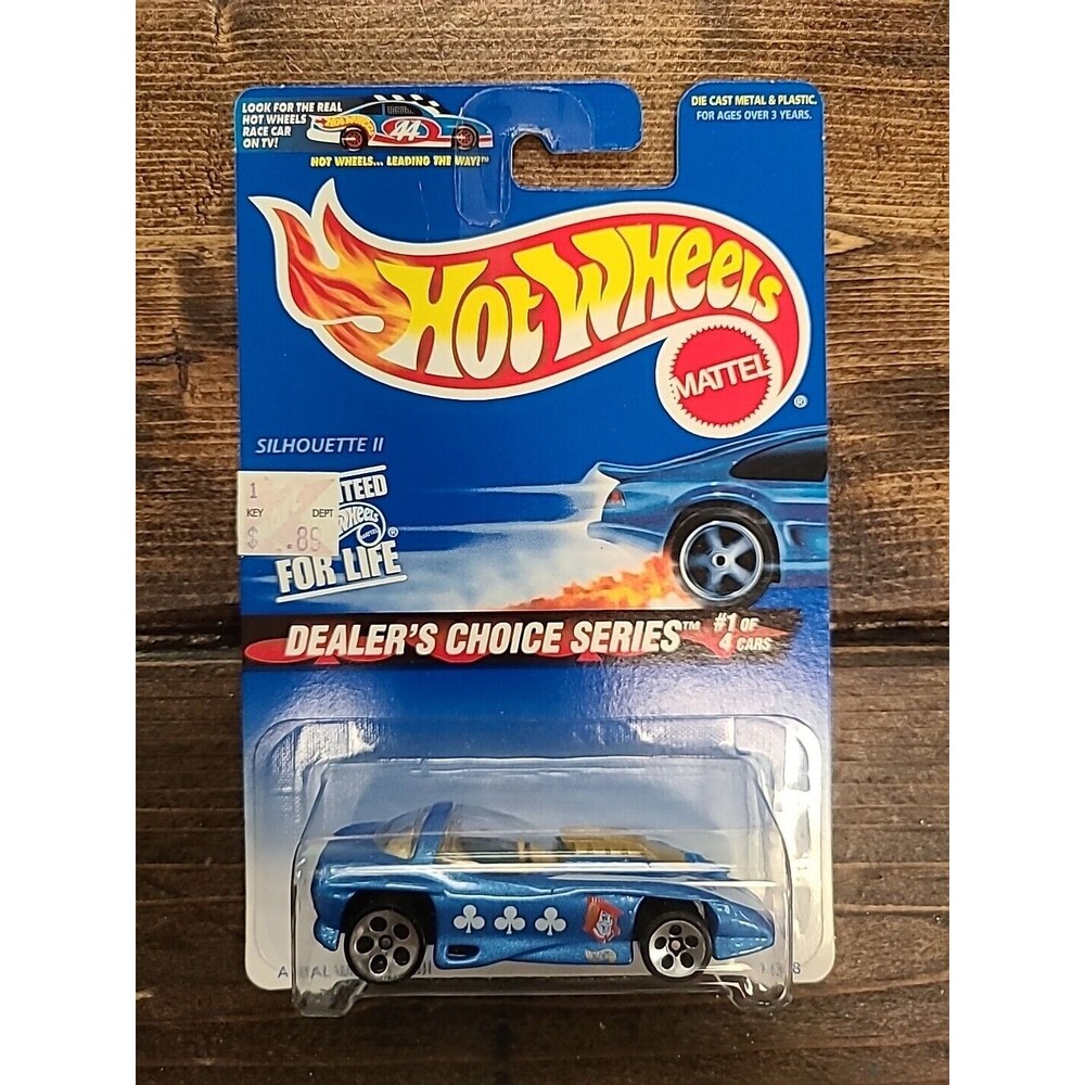 Vintage NEW  1996 Hot Wheels Dealers Choice Series #565 SILHOUETTE II J Clubs